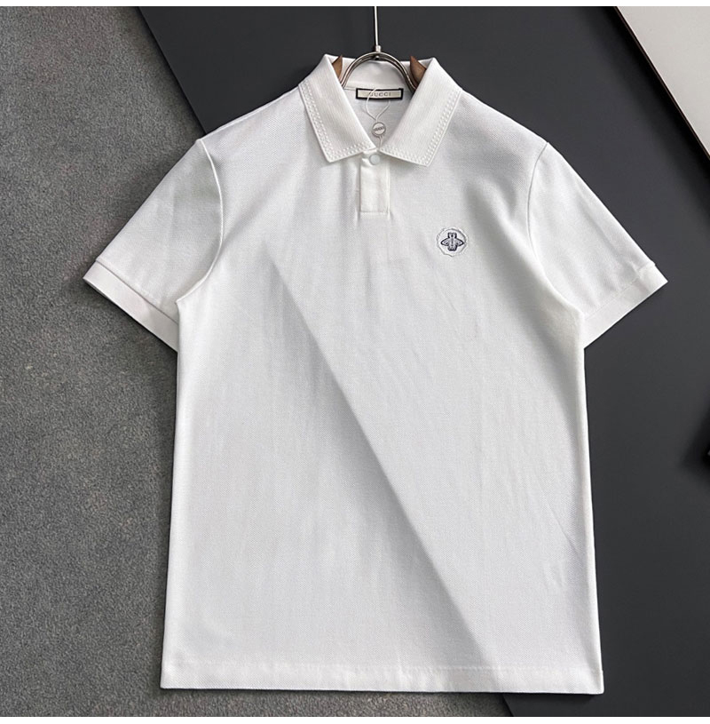 GUCCI-04085 구찌 2026년 신제품 남성용 반팔 폴로 셔츠(3컬러)