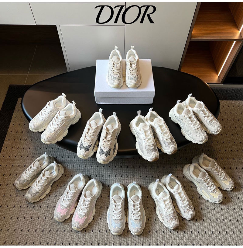 DIOR-05282 디올 2026SS 여성용 모노그램 캐주얼 스니커즈(10컬러)