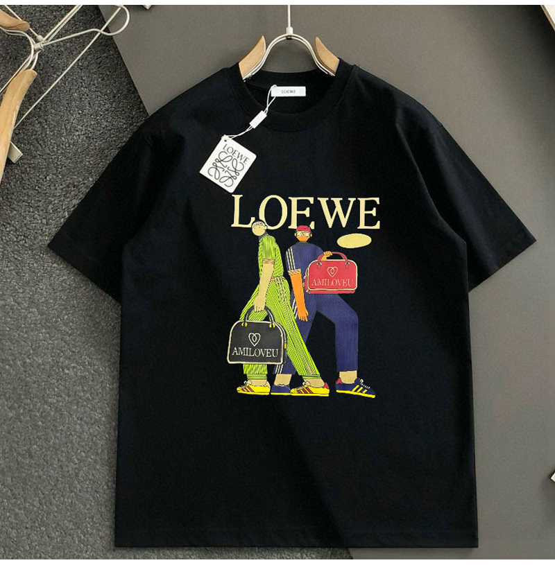 LOEWE-041310 로에베 2026SS 남녀공용 크루넥 티셔츠