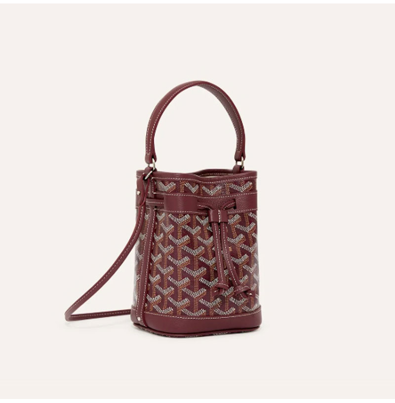 [스페셜오더]GOYARD-020251 고야드 쁘띠 플롯 버킷백 버건디