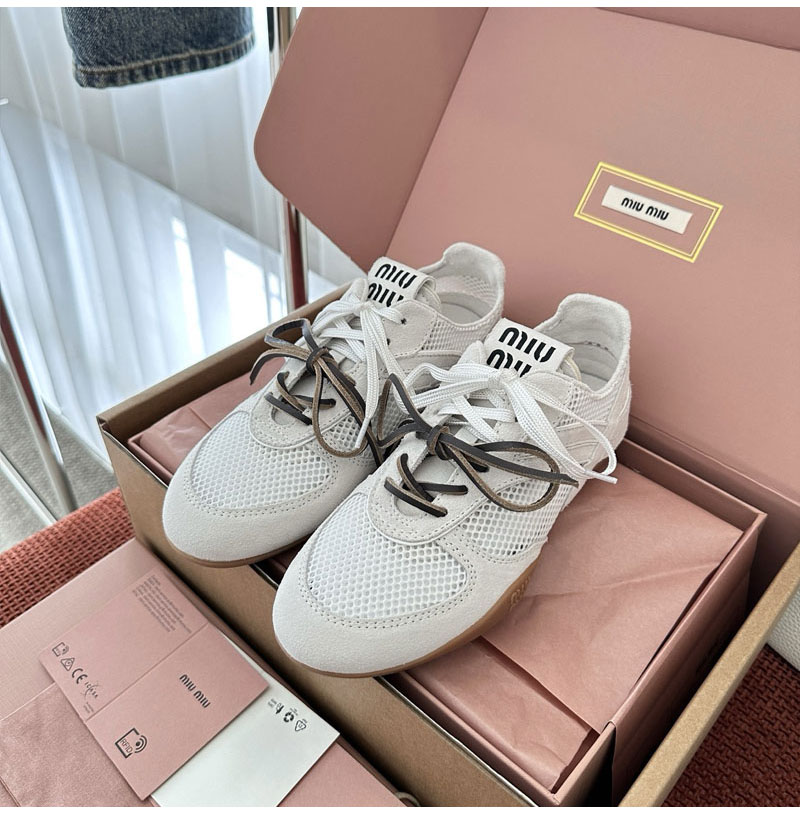 MIUMIU-04242 미우미우 2026SS 스웨이드 스니커즈