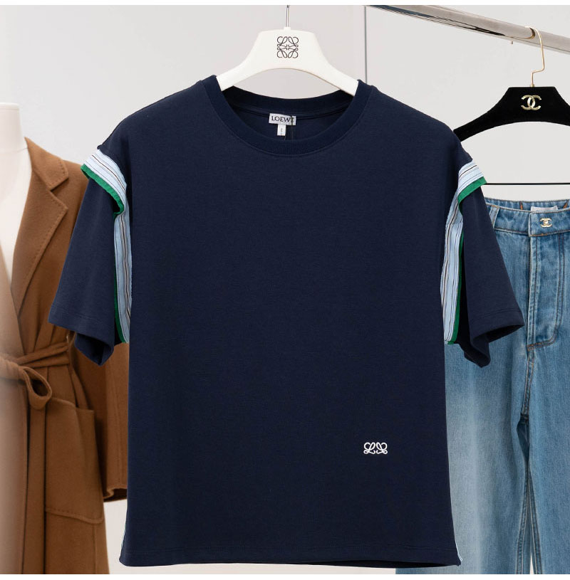 LOEWE-05063 로에베 2026SS 여성용 혼방 티셔츠