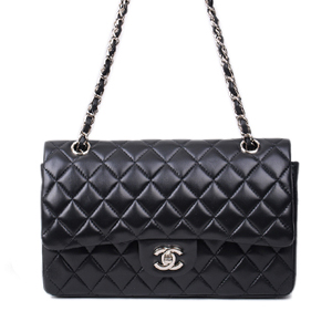 [스페셜오더]CHANEL-A1112 2.55 램스킨  은장 블랙*샤넬 정품가죽*  