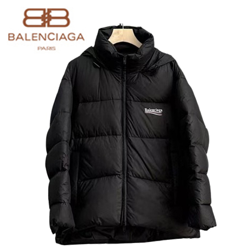 BALENCIAGA-082710 발렌시아가 블랙 프린트 장식 패딩 여성용