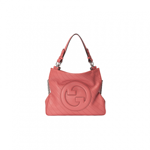 [스페셜오더]GUCCI-751518 6701 구찌 핑크 라운드 인터로킹 G 블론디 스몰 토트백