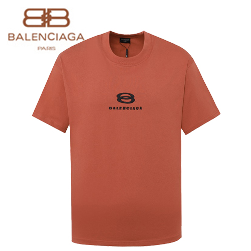 BALENCIAGA-062212 발렌시아가 레드 아플리케 장식 티셔츠 남여공용
