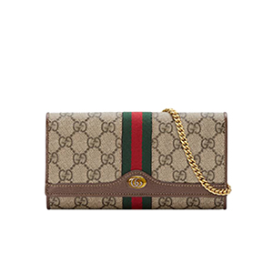 [스페셜오더]GUCCI-546592 8745 구찌 오피디아 GG 수프림 캔버스 체인 월릿