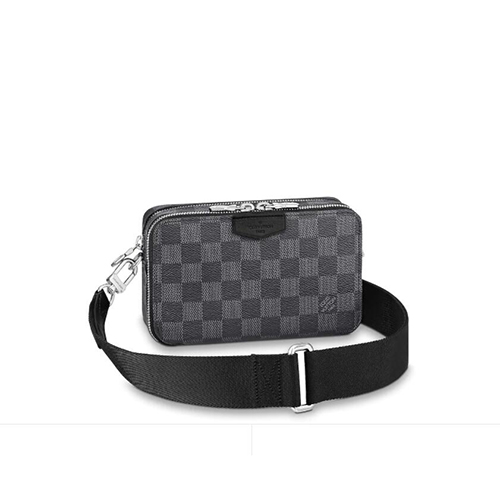 [스페셜오더]LOUIS VUITTON-N60418 루이비통 다미에 그라파이트 알파 웨어러블 월릿