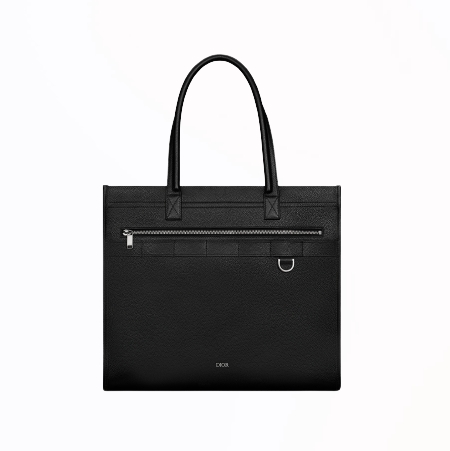 [스페셜오더]DIOR-1ESSH2 디올 블랙 카프스킨 사파리 토트 백 39cm