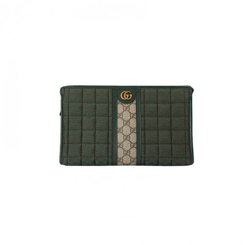 [스페셜오더]GUCCI-751912 3046 구찌 그린 GG 캔버스 미니 파우치 26CM