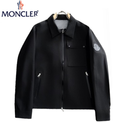 MONCLER-021916 몽클레어 블랙 울 재킷 남성용