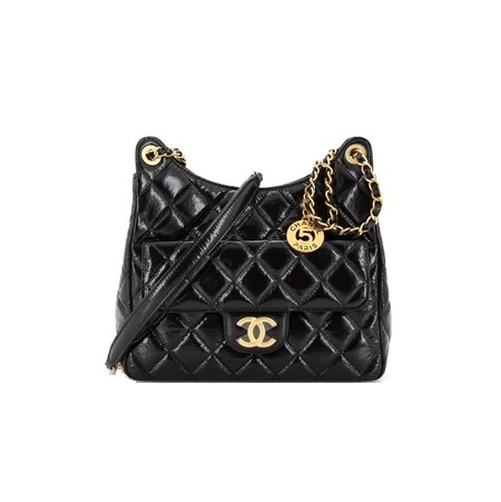 [스페셜오더]CHANEL-AS4322 샤넬 크루즈 블랙 미디엄 호보 핸드백 21.5cm