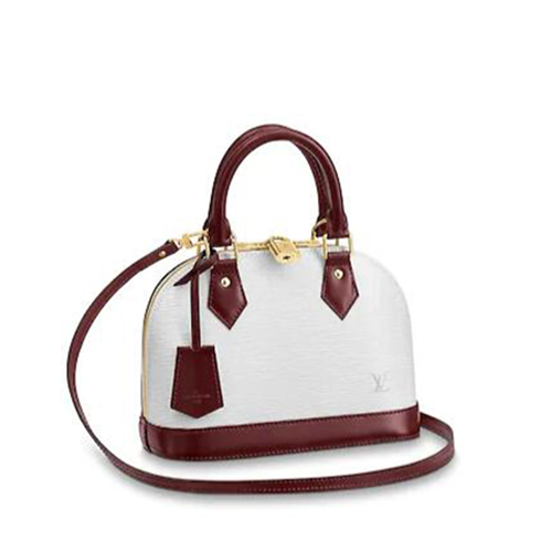 [스페셜오더]LOUIS VUITTON-M53589 루이비통 화이트 에삐 레더 알마 BB