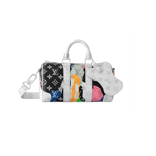 [스페셜오더]LOUIS VUITTON-M21040 루이비통 멀티컬러 모노그램 키폴 반둘리에 25