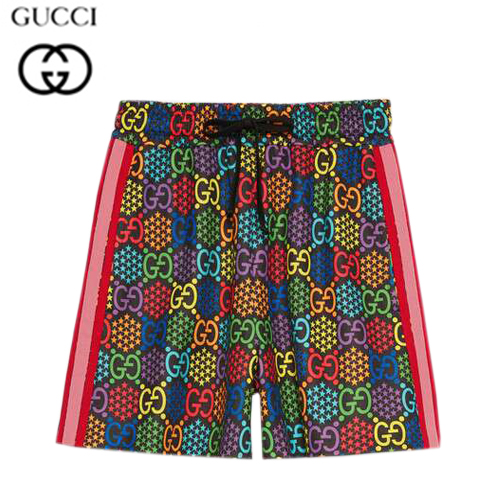 GUCCI-609948 1082 구찌 GG 사이키델릭 프린트 쇼츠