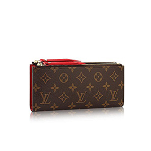 LOUIS VUITTON-M61287 루이비통 모노그램 아델 월릿 Coquelicot 