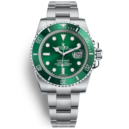 ★[AR팩토리][스페셜오더]ROLEX-롤렉스 서브마리너 데이트 스틸 그린다이얼 시계 40mm