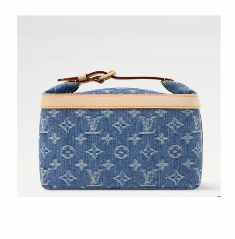 [스페셜오더]LOUIS VUITTON-M27945 루이비통 모노그램 데님 토일레트리 탑핸들 파우치