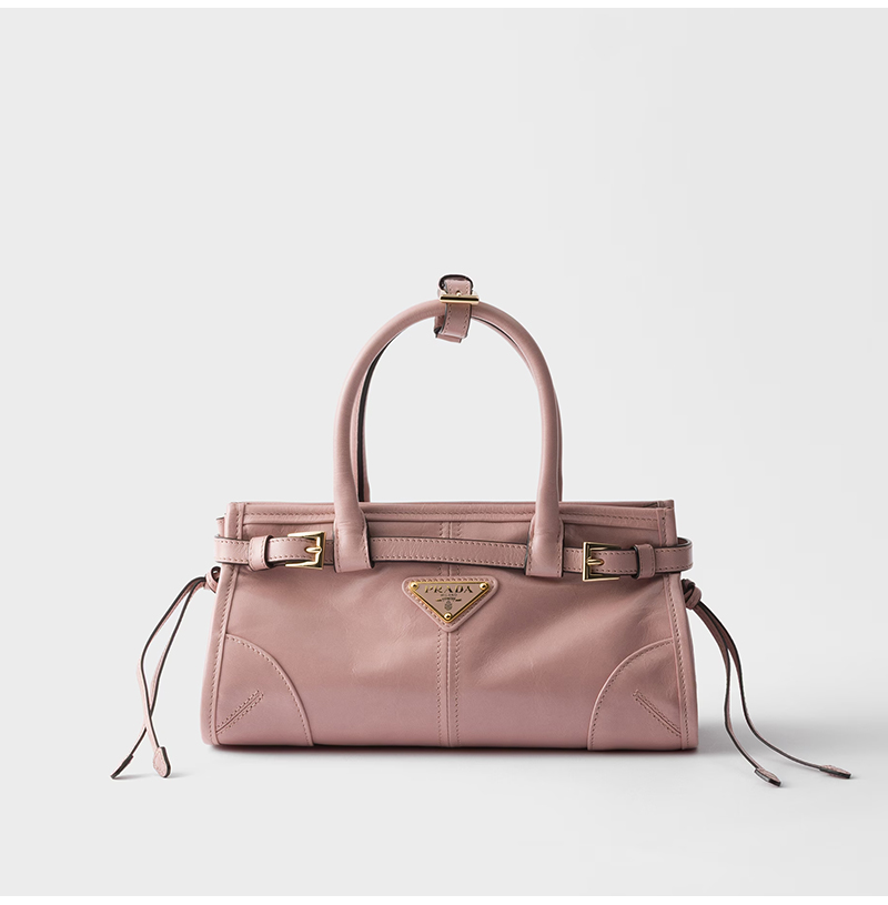 [스페셜오더]PRADA-1BA486 프라다 베이비 핑크 보니 미니 가죽 핸드백