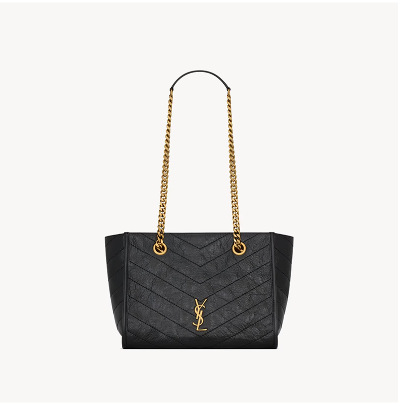 [스페셜오더]SAINT LAURENT-8726800 생로랑 빈티지 가죽 소재 NIKI 스몰 쇼핑 백