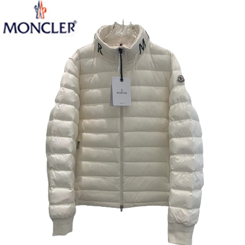 MONCLER-I10911 몽클레어 화이트 Akio Short 다운 재킷 남성용