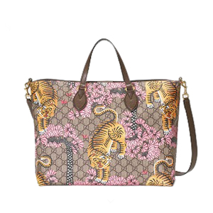 GUCCI-453705 9967 구찌soft GG 수프림 벵골 스페셜 에디션 숄더 스트랩 토트 백 