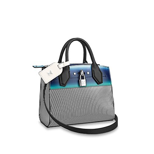 [스페셜오더]LOUIS VUITTON-M53799 루이비통 줄무늬 패턴 송아지 가죽 시티 스티머 미니