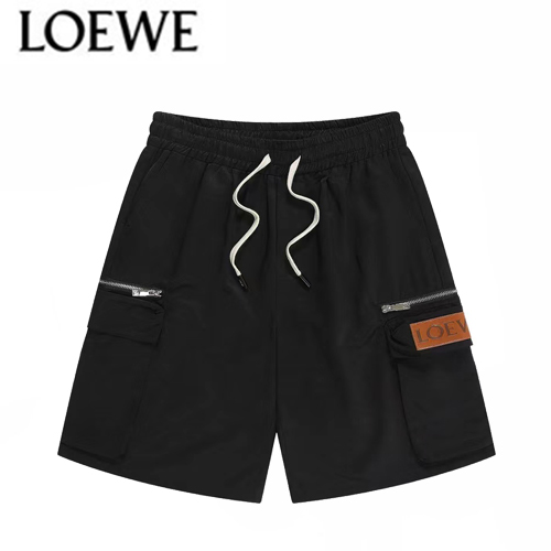 LOEWE-07192 로에베 블랙 카고 쇼츠 남성용