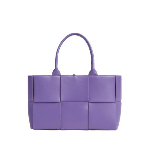 [스페셜오더]BOTTEGA VENETA-652867 보테가 베네타 퍼플/폴렌 스몰 아르코 토트 백 30CM