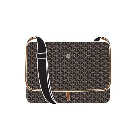 [스페셜오더]GOYARD-메종 고야드 블랙텐 Capetien 카페티앙 메신저 백 PM