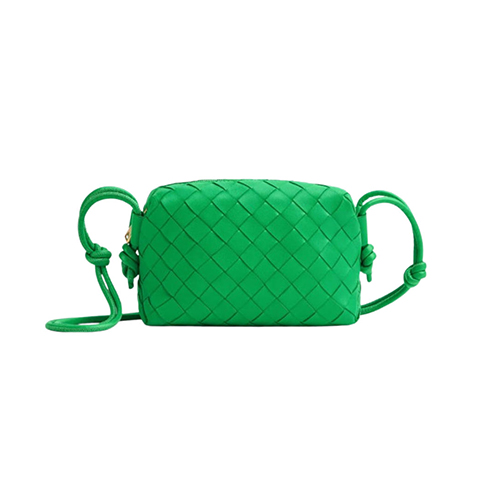 [스페셜오더]BOTTEGA VENETA-680254 보테가 베네타 그린 미니 루프 카메라 백