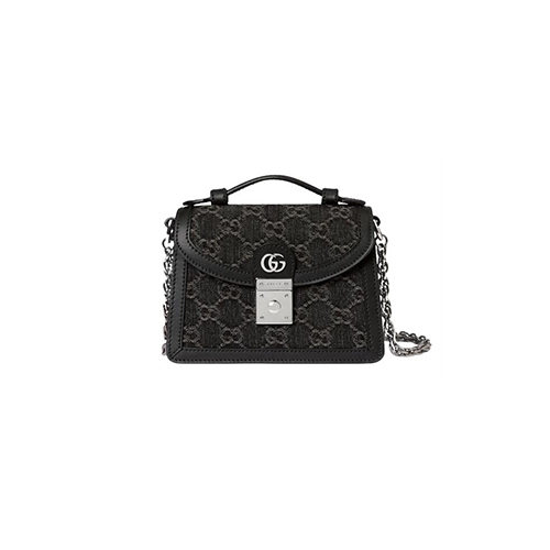 [스페셜오더]GUCCI-696180 8450 구찌 오피디아 블랙 GG 미니 숄더백