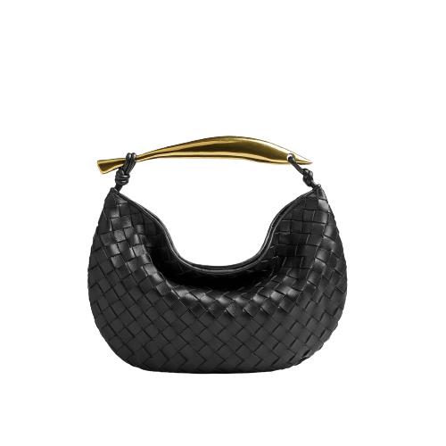 [스페셜오더]BOTTEGA VENETA-716082 보테가 베네타 블랙 사르딘 탑 핸들 백