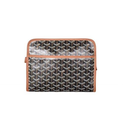 [스페셜오더]GOYARD-VAE1201 고야드 블랙/탠 쥬방스 JOUVENCE MM 이브닝 클러치백