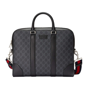 [스페셜오더]GUCCI-474135 1095 구찌 GG Black GG 수프림 서류 가방