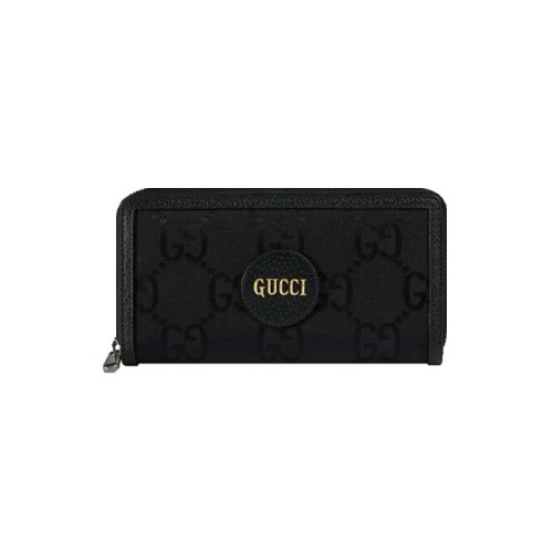 [스페셜오더]GUCCI-625576 1000 구찌 블랙 에코 GG 나일론 오프 더 그리드 지퍼 어라운드 지갑