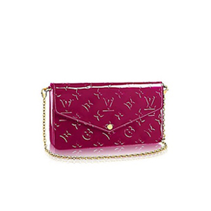 [스폐셜오더]LOUIS VUITTON-M61469 루이비통 모노그램 베르니 포쉐트 펠리시 Magenta 