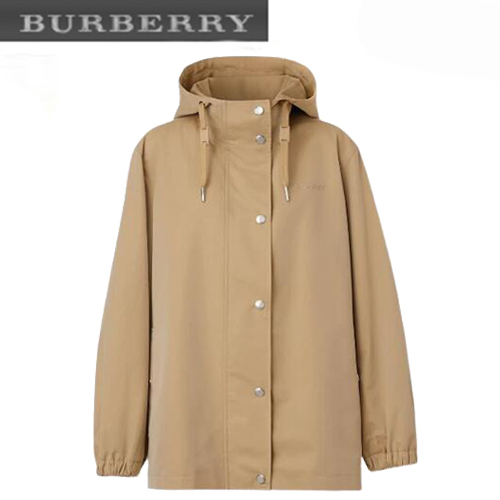 [스페셜오더]BURBERRY-80642801 버버리 허니 트로피컬 개버딘 후드 재킷 여성용