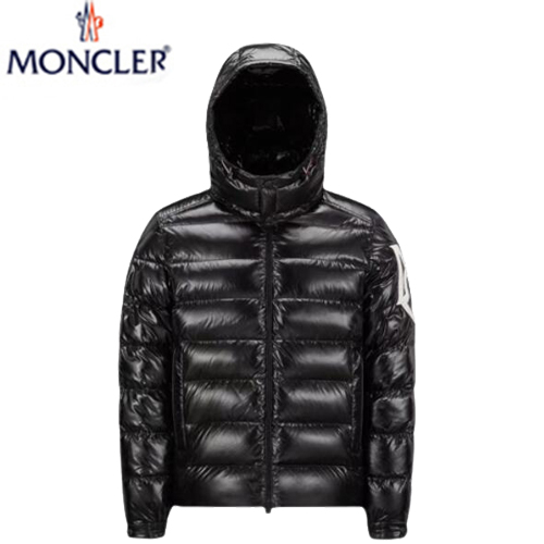 MONCLER-10151 몽클레어 블랙 아플리케 장식 패딩 남여공용