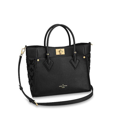 [스페셜오더]LOUIS VUITTON-M53826 루이비통 느와르 송아지 가죽 모노그램 터프팅 디테일 온 마이 사이드